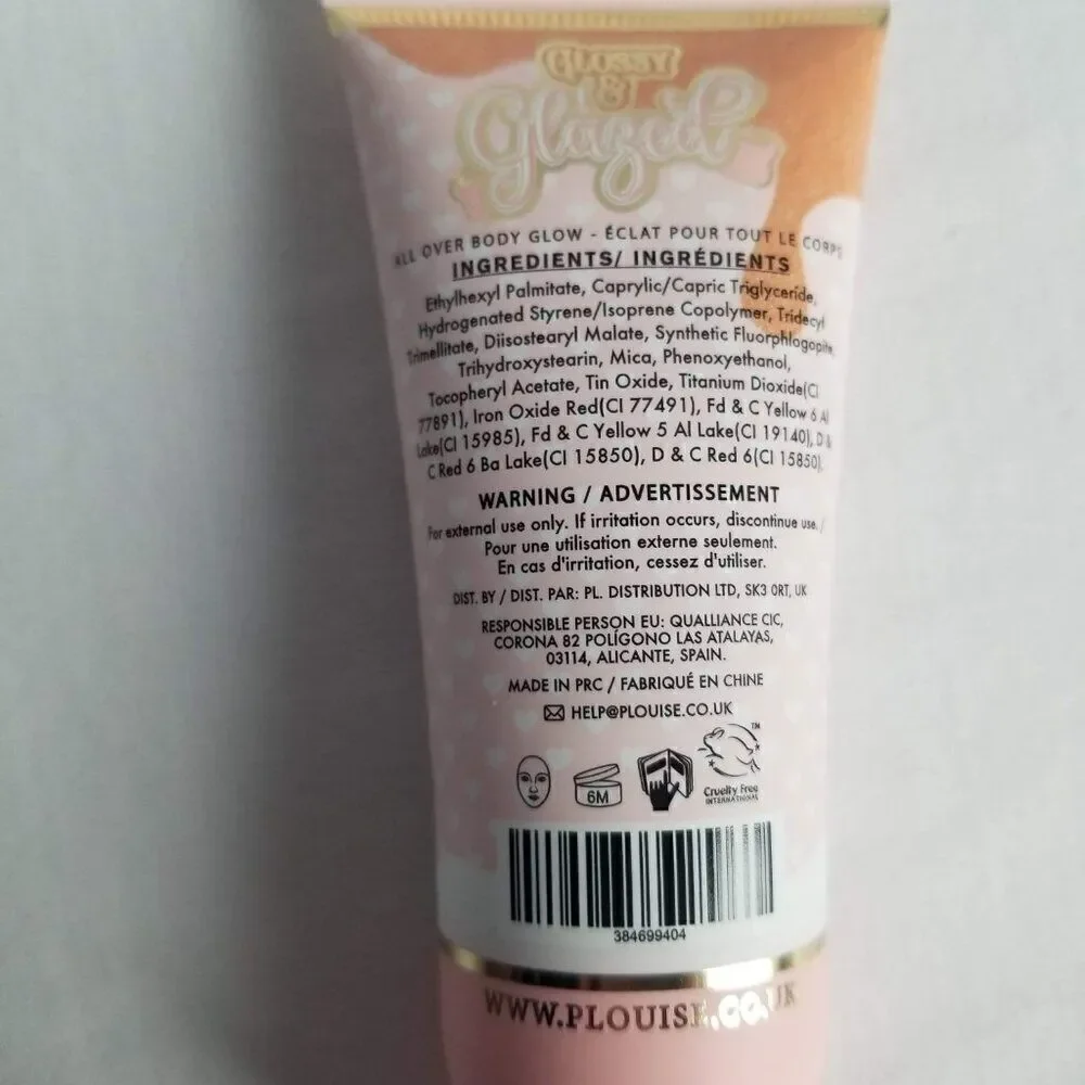P.Louise Glossy and Glazed Body Glow - Arctic Angel